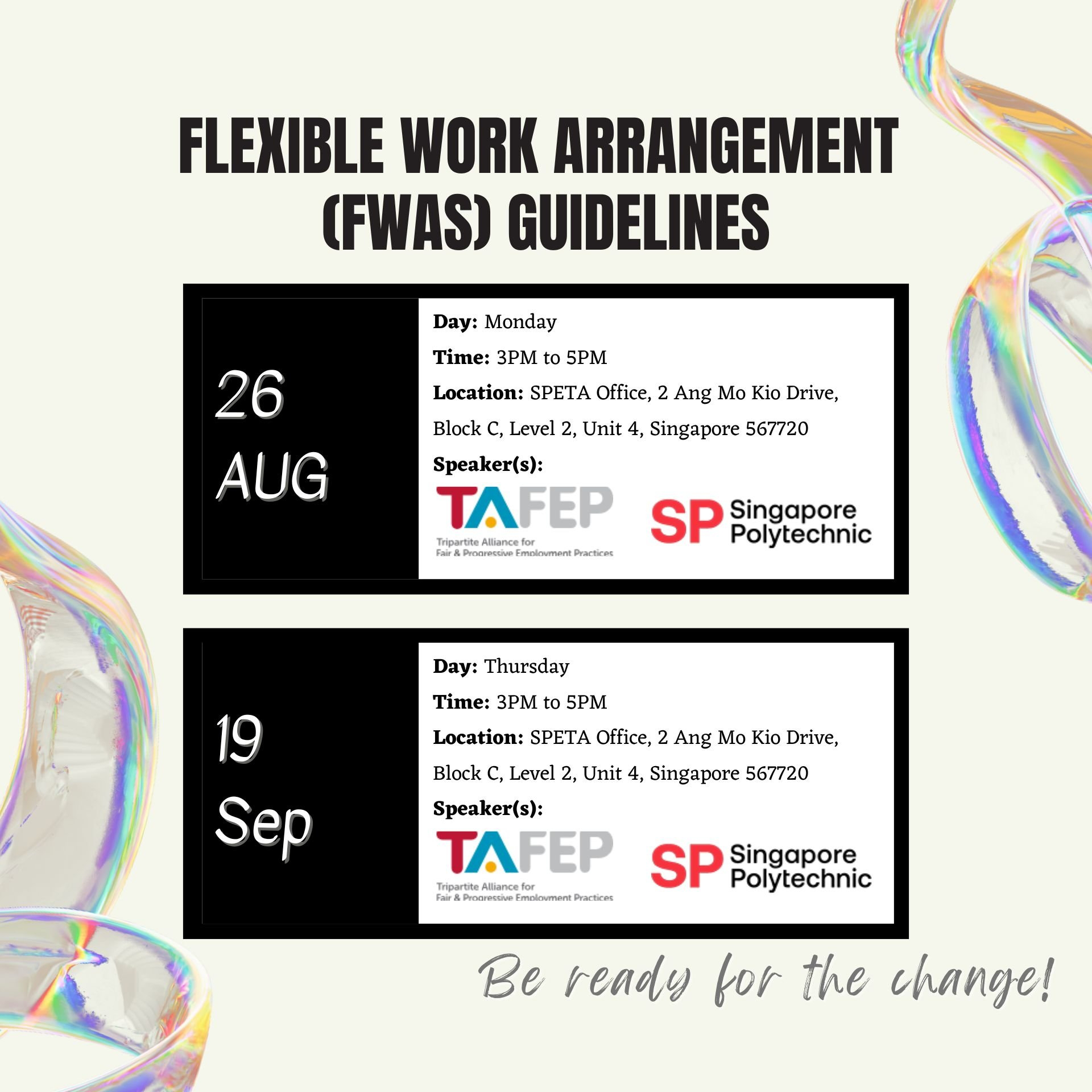 thumbnails Briefing on Flexible Work Arrangement (FWAS) Guidelines